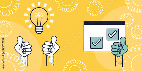 Bright ideas and positive feedback a concept of successful solutions