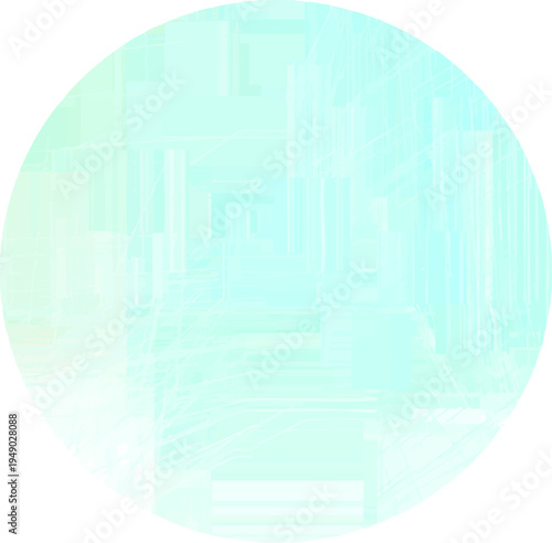 水彩の背景素材　円