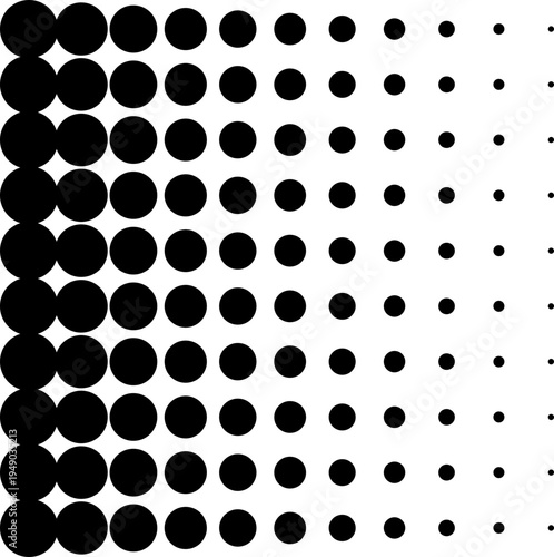 Halftone Dot Gradient Textu...