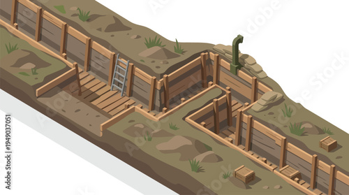 Ancient Ruins Architecture Stone Structure.