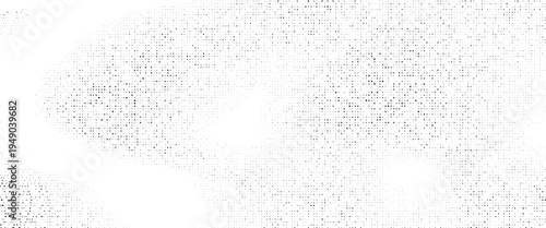 Radiasi Pola Titik Halfton Vektor Berkualitas Tinggi Dalam Warna Hitam dan Putih, Ideal untuk Spanduk Pemasaran dan Latar Belakang Produk