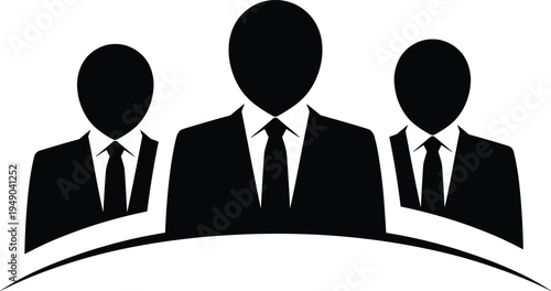 business team, corporate leadership, professional group, executive team, teamwork concept, business people icon, management, organization, partnership, leadership