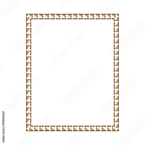 Frame card for prints, label, mark, photo, blank