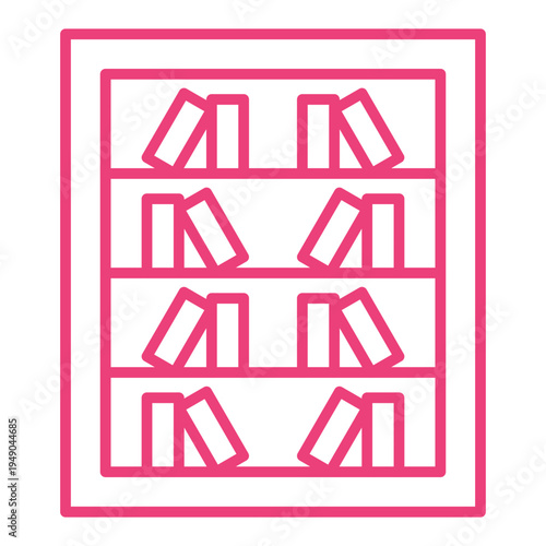 Bookshelf Icon