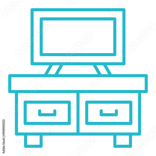 Tv stand Icon