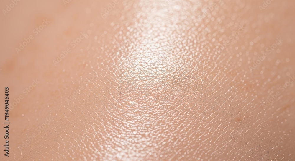 Fototapeta premium Close-up of human skin texture with natural lines and pores