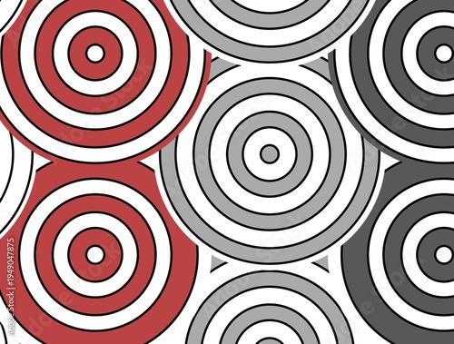 seamless pattern with circles