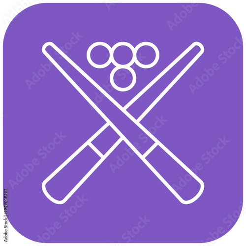 Billiard ball Icon