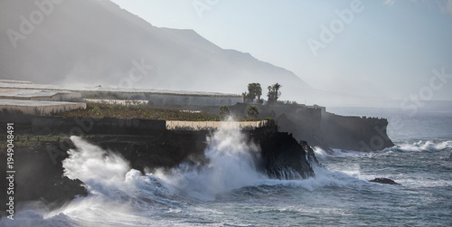 At the coast near Puerto Naos, La Palma