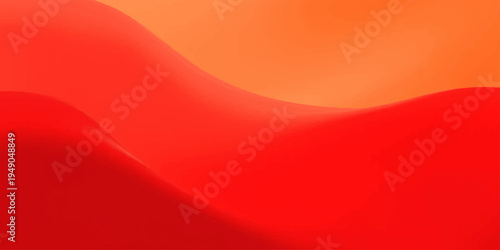 Abstract red silk and satin background featuring a gold gradient wave with orange light curves and vector line patterns for a motion design texture wallpaper