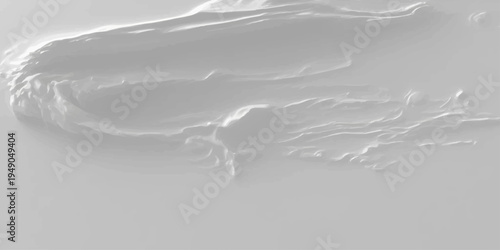 Abstract black and white paint splashes collide like crashing ocean waves and rain droplets on a wet texture