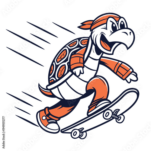 Energetic Skate Turtle 1