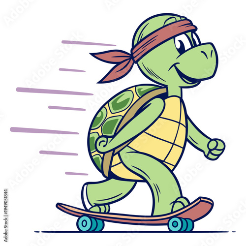 Street Skate Turtle 1