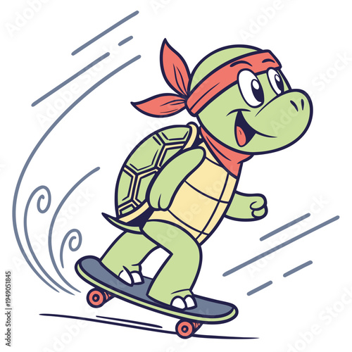 Street Skate Turtle