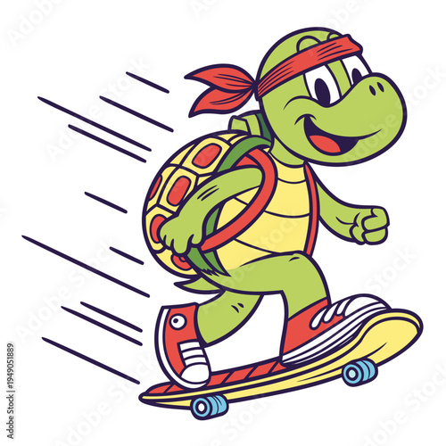 Ultimate Mascot Skate Turtle 1