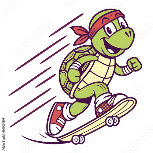 Ultimate Mascot Skate Turtle