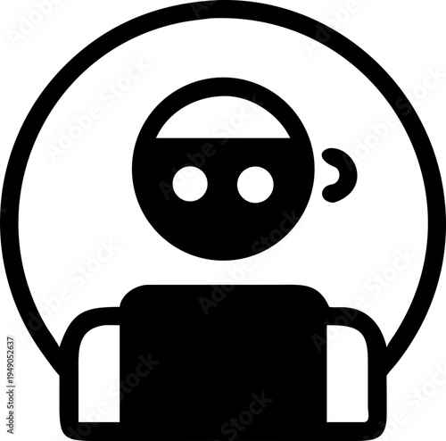 chatbot ai svg icon