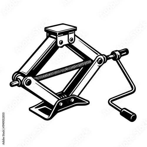 Mechanical Scissor Jack Automotive Lifting Tool