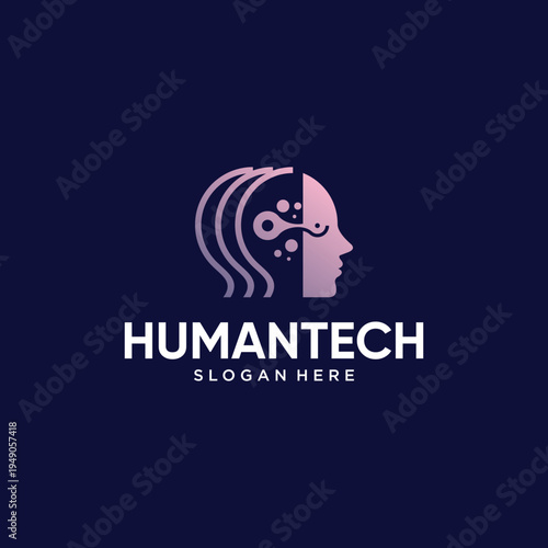 woman face with blue hair, woman face with blue eyes, girl with a hair