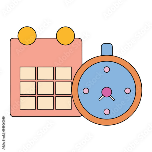 A sleek calendar planner with organized daily, weekly, and monthly layouts, perfect for tracking tasks, appointments, and goals while staying stylishly on schedule.
