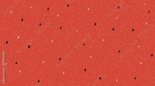 Watermelon fruit texture pattern background with seeds fresh summer design