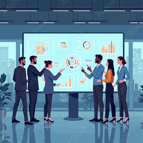 A minimalist illustration depicting the legs of two professionals walking, conveying a sense of forward motion and ambition. Ideal for articles about 