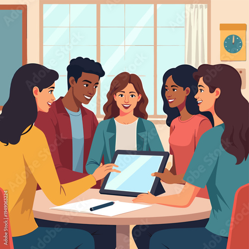 A close-up shot evoking concentration and diligence. Ideal for illustrating articles about productivity, education, or thoughtful work in a modern sty