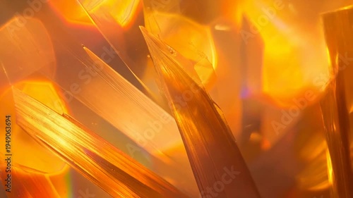 オレンジ 光沢 ホログラム 抽象 背景 テクスチャ 素材