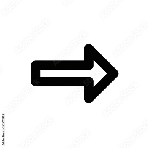 Download arrow icon, isolated on transparent background