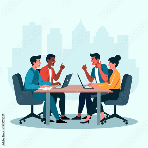 A minimalist view of an office chair, evoking themes of workspace, productivity, and modern office life. Suitable for blog posts or website background