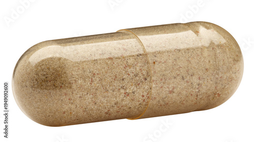 Capsule, Pill, Vitamin, isolated, full depth of field