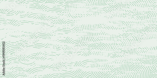 farm green banner, organic abstract background with fields. wavy green lines, natural organic products. vector ilustration