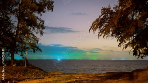 Seaside Serenity at Dusk, Unknown Location