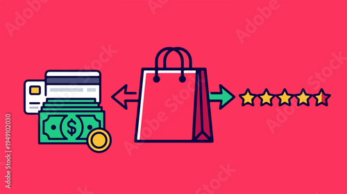 Online Shopping Transaction with Payment and Customer Review.