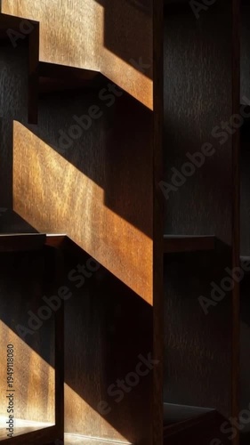 An abstract vertical composition of 