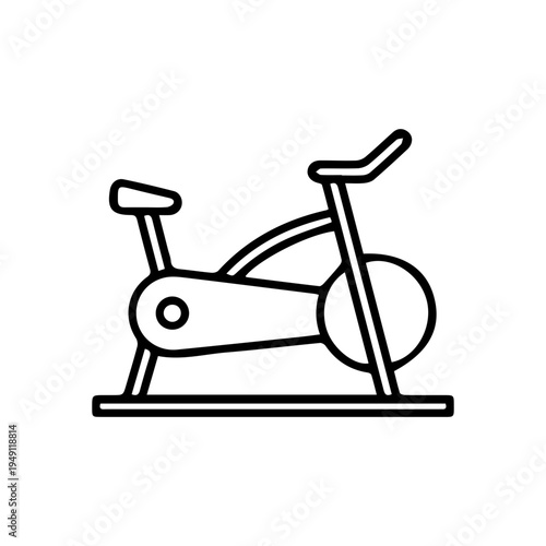 Exercise Bike Icon