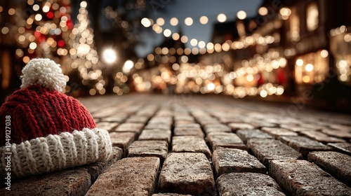 Close-up of Couple Kissing with Falling Rose Petals, Wedding & Passion Concept