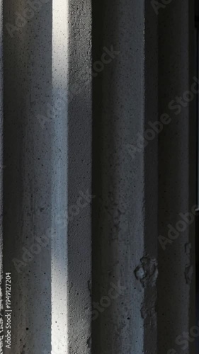 A minimalist vertical shot of a 