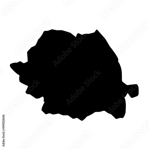 Map Vector Silhouette