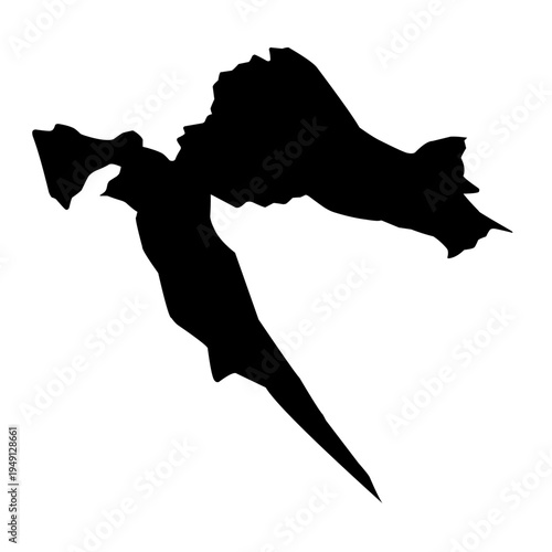 Map Vector Silhouette
