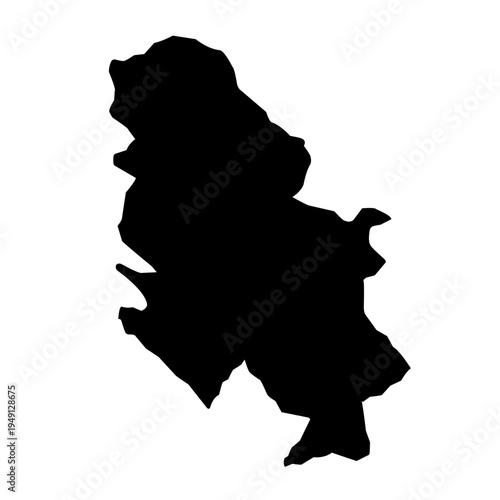 Map Vector Silhouette