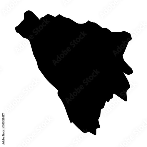 Map Vector Silhouette