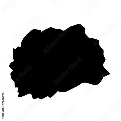 Map Vector Silhouette