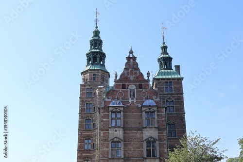 Photography Rosenborg Castle, a historic landmark located in Copenhagen, Denmark