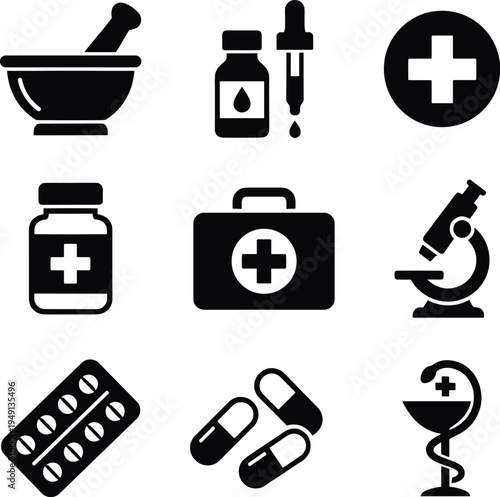 Icon of medical healthcare
