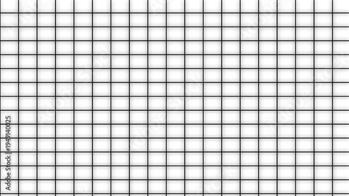 A dense grid pattern of black lines on a white background