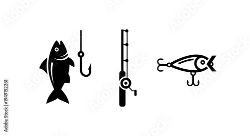 Fishing Gear Icons