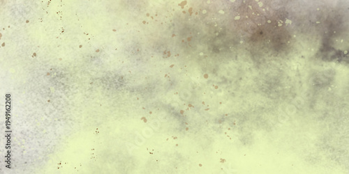 Abstract watercolor art background template. green and beige watercolor backdrop empty space for text, banner, presentation.abstract colored background. background of warm watercolor abstract painting