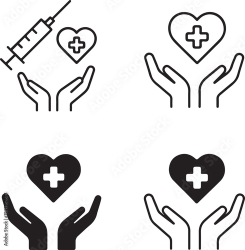 Drug Addiction Recovery Support Icon Design, Drug Addiction Recovery Support icon, Drug Addiction Recovery Support vector symbol, rehabilitation help concept, addiction recovery awareness illustration