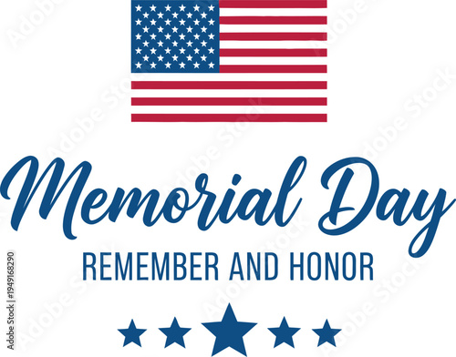 Memorial day tribute honoring fallen heroes and celebrating freedom